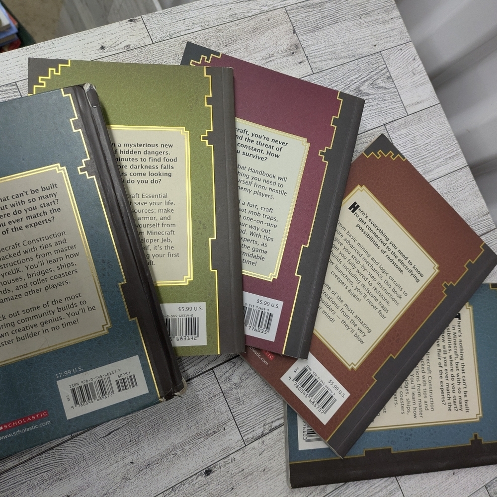 Minecraft Hardcover Book Set - Picture 8 of 11
